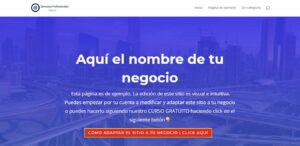 Tu Web en minutos